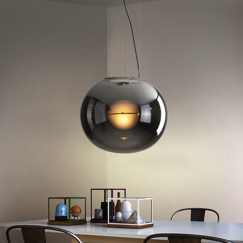 后现代风珍珠别墅酒吧设计师吊灯