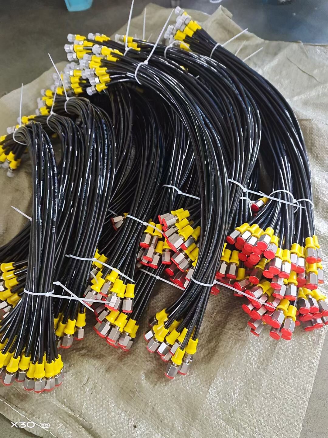 海德信hdx压力表连接管测压管6r4mpa压力表管高压管仪表线