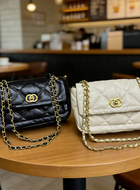 小香风包包25K菱格链条包女包2025新款女士斜挎包女高级感大容量