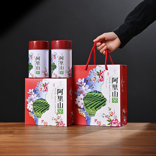 阿里山高山茶金萱乌龙茶礼盒装