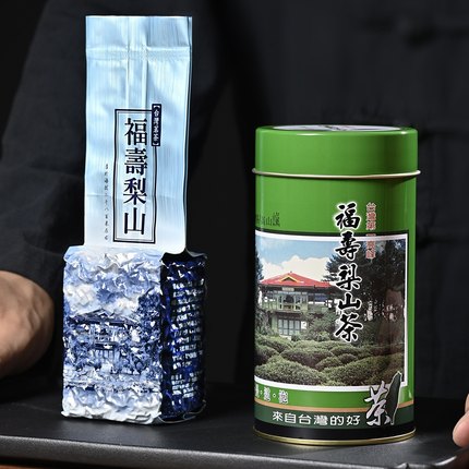 台湾高山茶梨山茶特级福寿高冷乌龙清香型花果高冷韵冷泡茶罐装