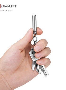 Keysmart品牌Nano Torch迷你便携小手电筒LED冷白光夜用钥匙挂件