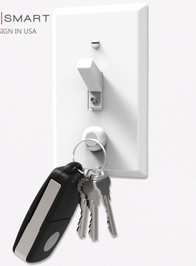 keysmart正版创意家用免钉小巧简易安装磁力吸附钥匙悬挂磁吸挂钩