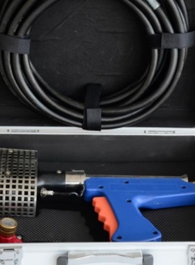 手持喷火枪热缩包装瓦斯喷火枪便携热缩包装设备蓝色热收缩喷火器