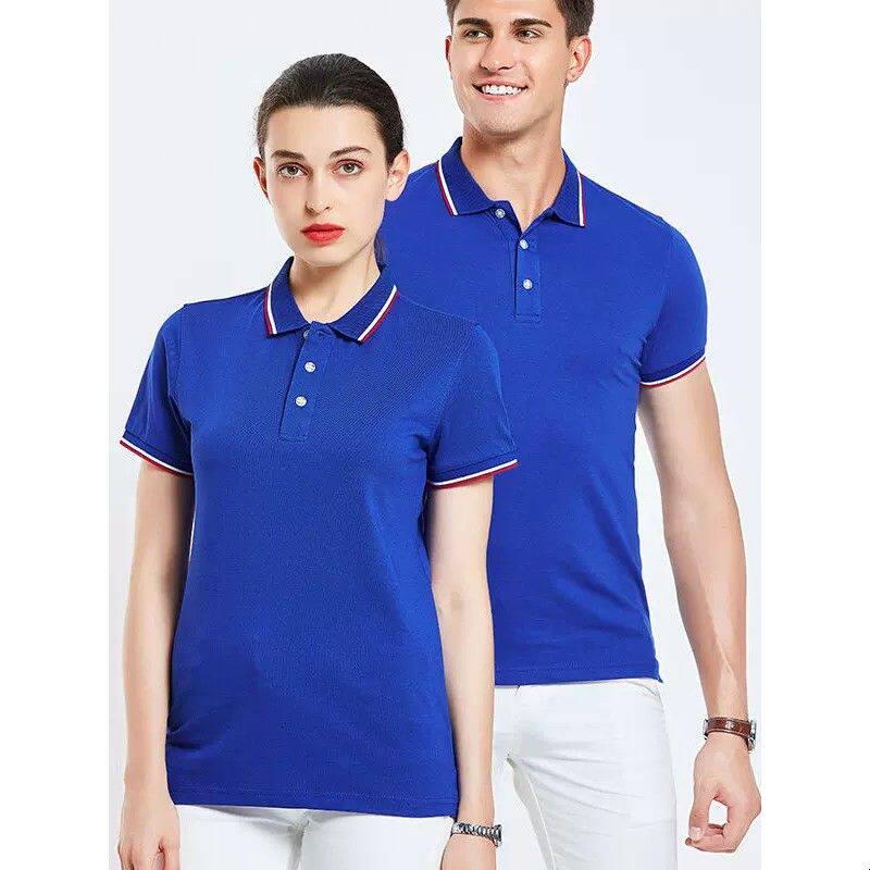 夏季翻领工作服定做T恤印字餐厅团体汽车广告POLO衫衣服体恤