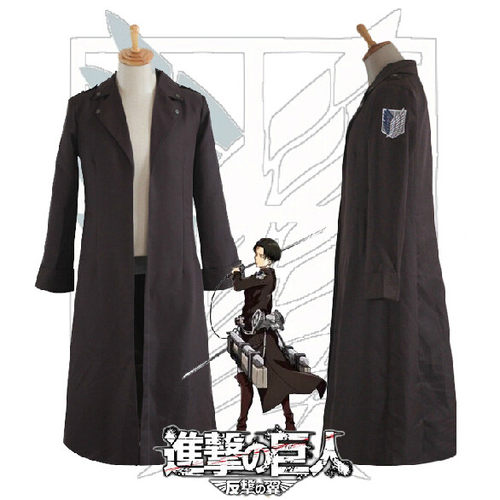 进击的巨人cosplay 调查兵团兵长艾伦三笠风衣服斗篷全套兵长披风