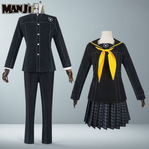 女神异闻录P4八十神高校服鸣上悠cos服久慈川理世