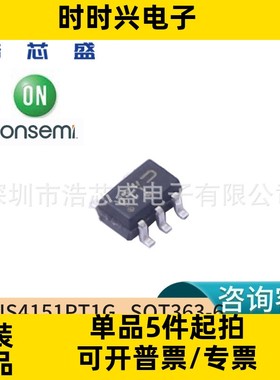 NVJS4151PT1G/SOT-363-6原装ONSEMI/安森美MOSFET功率单P沟道沟槽