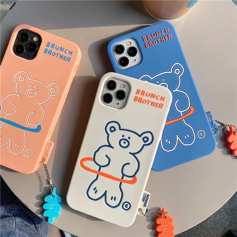 适用苹果11pro max硅胶小熊呼啦圈手机壳iphonex女8p软xs/xr防摔在类目 3C数码配件, 手机配件, 手机保护套/壳中 - 来自Buy2taobao.com提供专业的淘宝代购服务