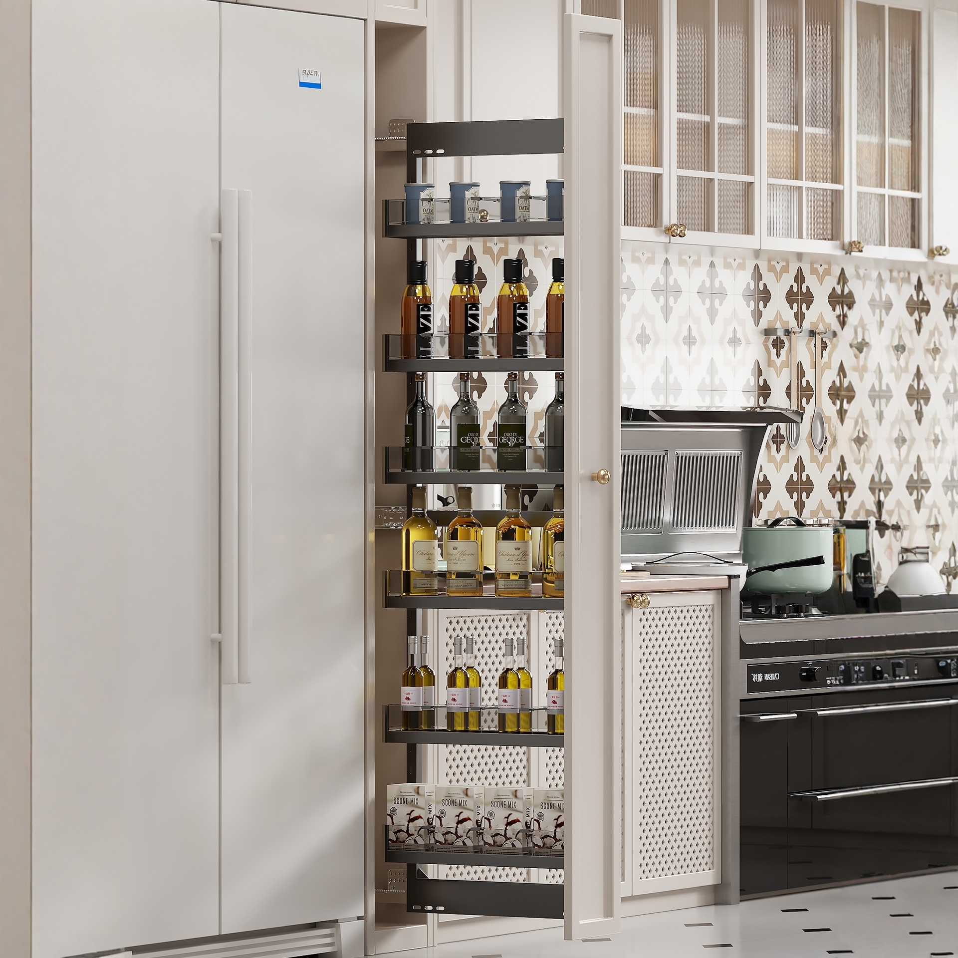 浅拉篮300350深200高柜拉篮250