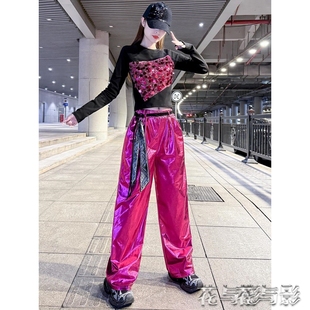 韩舞街舞衣服kpop女团演出服打歌服爵士舞服装 jazz跳舞广场舞套装