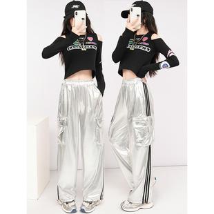 jazz跳舞爵士舞服装 女走秀啦啦队演出服街舞舞蹈服打歌服运动套装