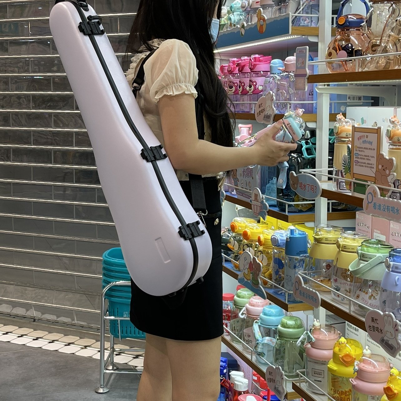 VM碳纤维超轻小提琴盒1.3KG