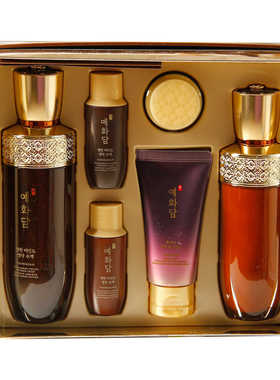 现货韩国专柜菲诗小铺THEFACESHOP明韩美人图抗皱保湿水乳2件套盒