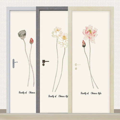 纷豆房门自粘防水整张遮丑