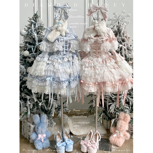 古早公主·重工少女风doll感lolita洛丽塔套装 少女人偶