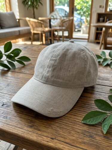 原朴.植物100%汉麻棒球帽(可调节)