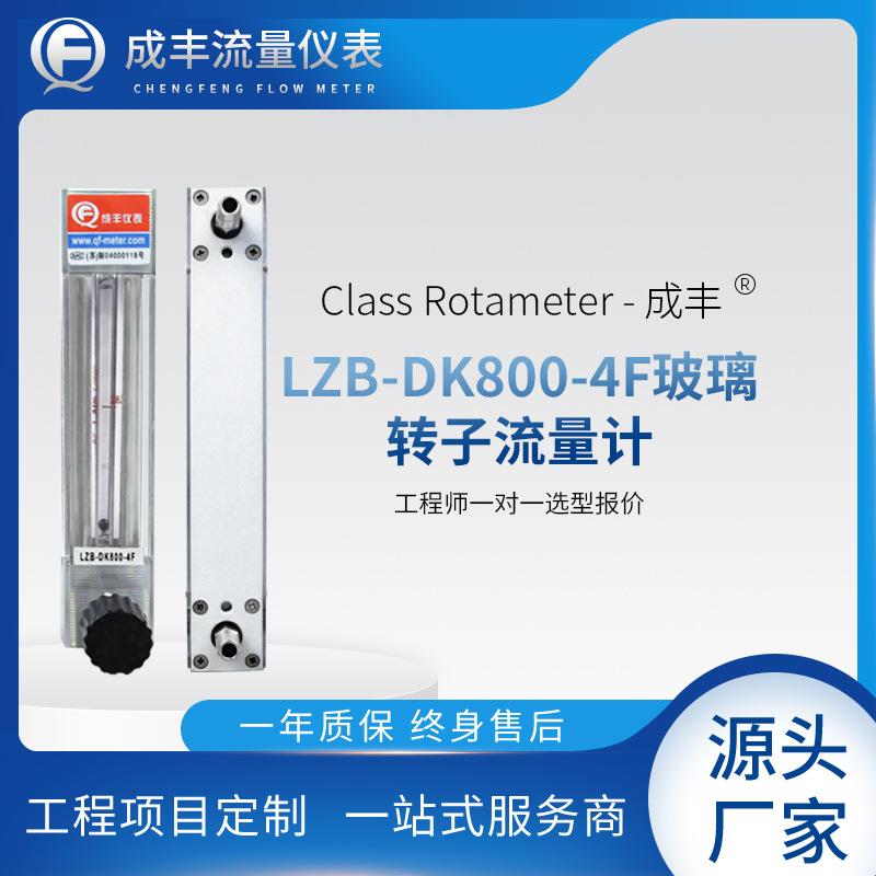 DK800玻璃转子流量计6F气体流量仪表不锈钢材质测量氧气空气氮气