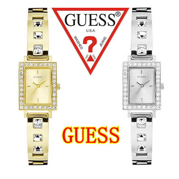 guess盖尔斯女表时尚潮流百搭方形女士手表石英w10529L1