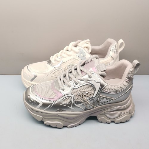 红蜻蜓厚底女鞋秋季款BQ68025001休闲透气网面女老爹鞋BQ68025002