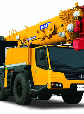 1:50 KATO KA-1300R 加藤吊车起重机模型 标准黄色版