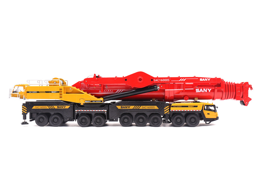 sany 三一重工正品1:50比例sac16000s全地面起重机合金模型1600吨