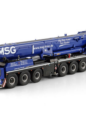 WSI 1:50Liebherr LTM1650-8.1涂装版起重机吊车静态合金模型
