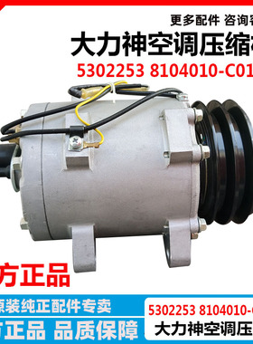 东风天龙大力神康明斯空调压缩机制冷泵8104010-C0122  5302253