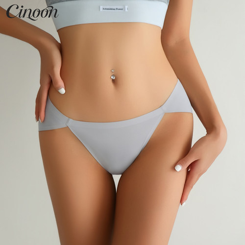 CINOON低腰无痕冰丝三角裤透气