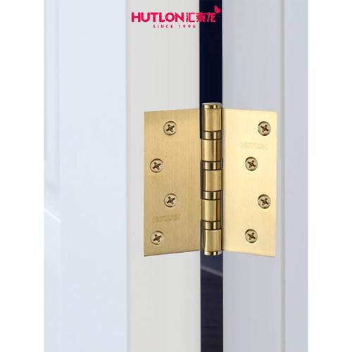 汇泰龙合页不锈钢4寸平开轴承合页实木门承重合页加厚折叠合页