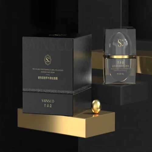 圣诗蔻玻色因密罗木黑钻面霜补水保湿提亮肤色淡化细纹紧致蝶婉丽