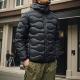 排骨轻薄羽绒服男冬季 户外轻量化运动棉服夹克外贸连帽棉衣外套