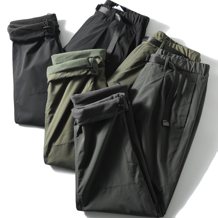 美式机能工装裤男士冬季加绒加厚