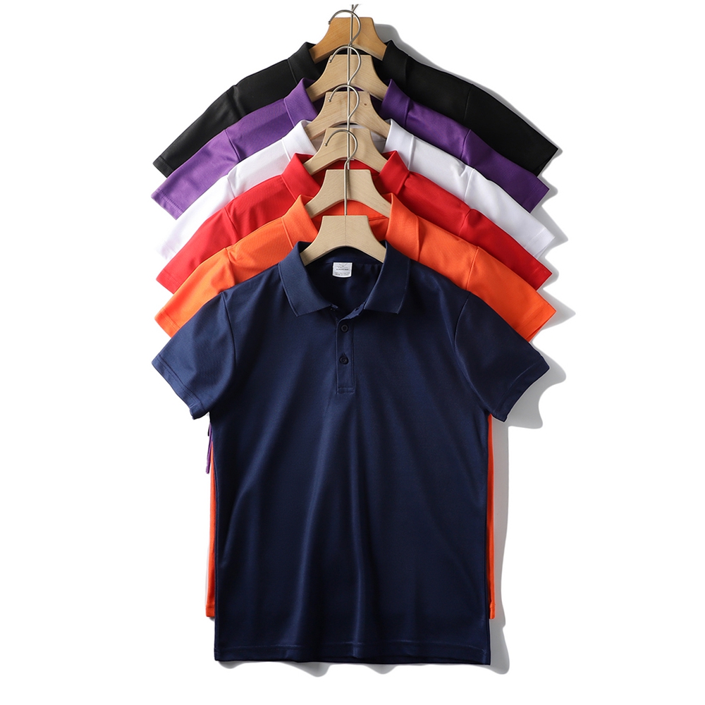 外贸出口转内销男装翻领POLO衫