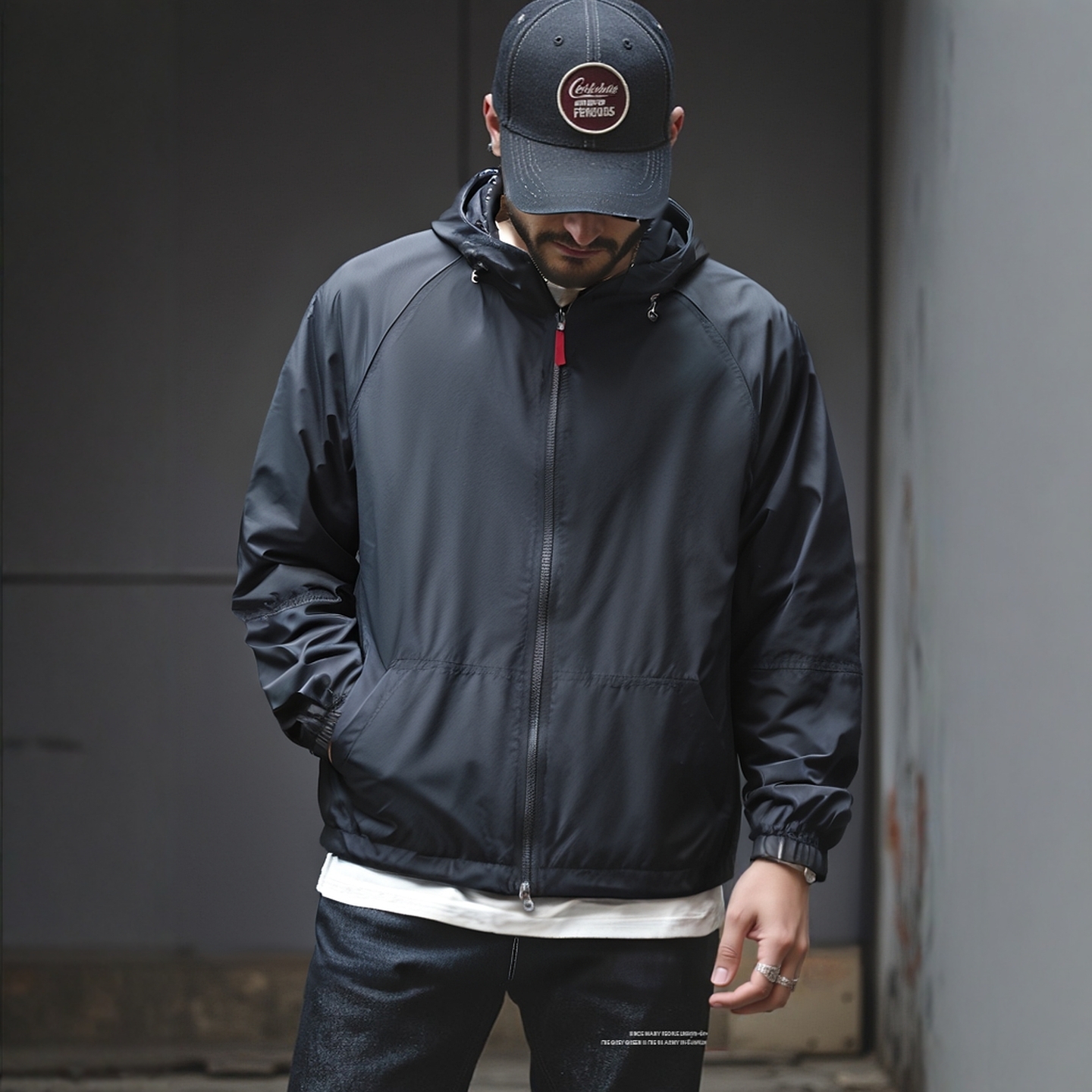 美式山系户外机能轻量化运动外套