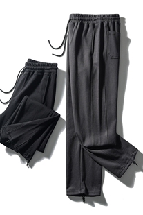 外贸男裤 宽松直筒卫裤 男春秋款 美式 休闲裤 全棉长裤 纯棉针织运动裤