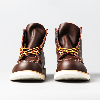 外贸尾单男美式复古工装靴875男