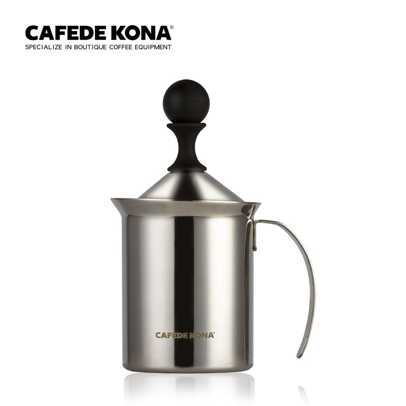 cafede kona手动打不锈钢奶泡器假一赔十