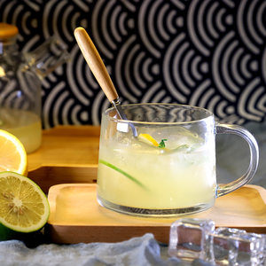 日式马克杯大容量玻璃杯