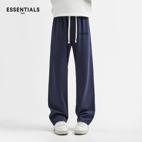 ESSENTIALS HOPE运动直筒裤男士休闲宽松秋冬季加绒加厚篮球卫裤