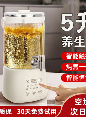 2026新款养生壶炖煮一体家用多功能保温全自动煮水花茶5升大容量