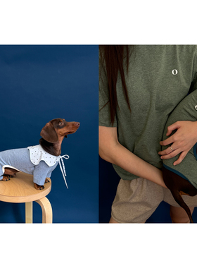 POXFFEE Pet/宠物狗狗衣服四脚衣基础打底衫内搭亲子舒适中小型犬