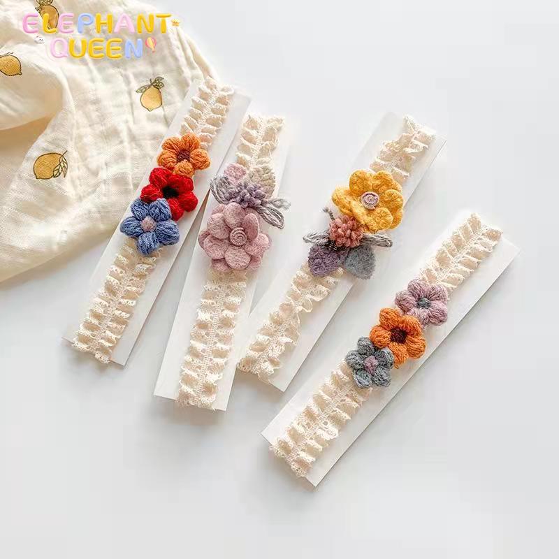 新款婴儿发带女宝宝超弹不勒头发饰婴幼儿满月百日秋冬外套头饰