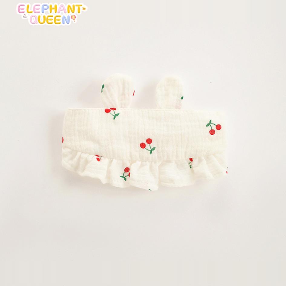 夏季薄款可爱花边棉帽纱布新生儿宝宝遮阳护囟门婴儿空顶胎帽