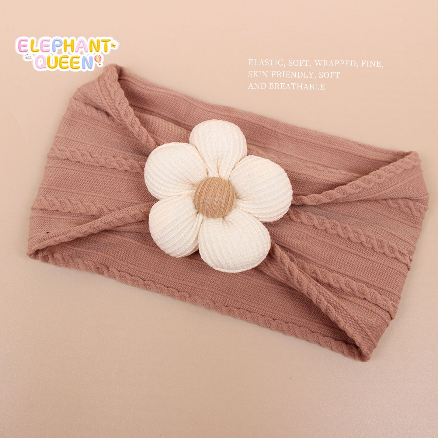 可爱小花朵发带夏季薄款