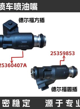 适用德尔福新款三代2孔喷油器永源YY350战隼7宝雕喷油嘴25360407A