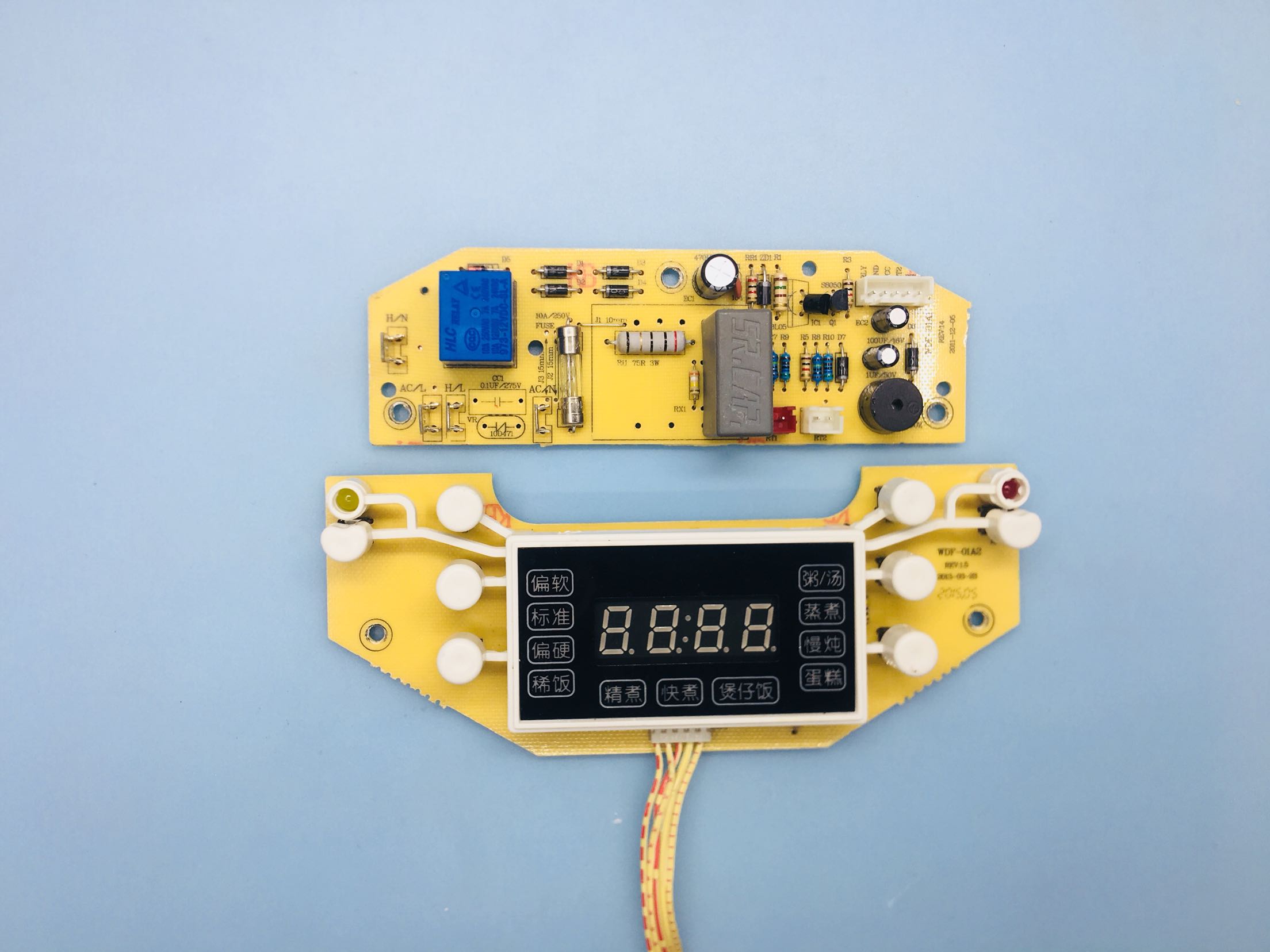 奥克斯FR-F3001E电饭煲配件电脑板控制显示板电源板WDF-01A2一套