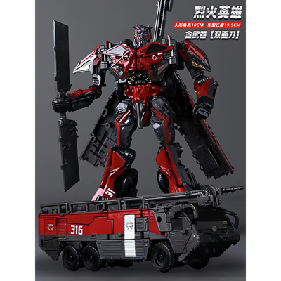 变形金刚御天敌烈火英雄擎天柱