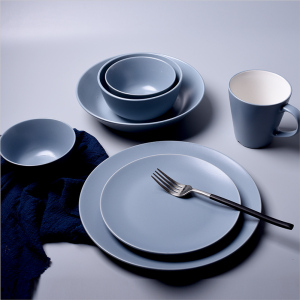 北欧ins简约陶瓷碗碟套装