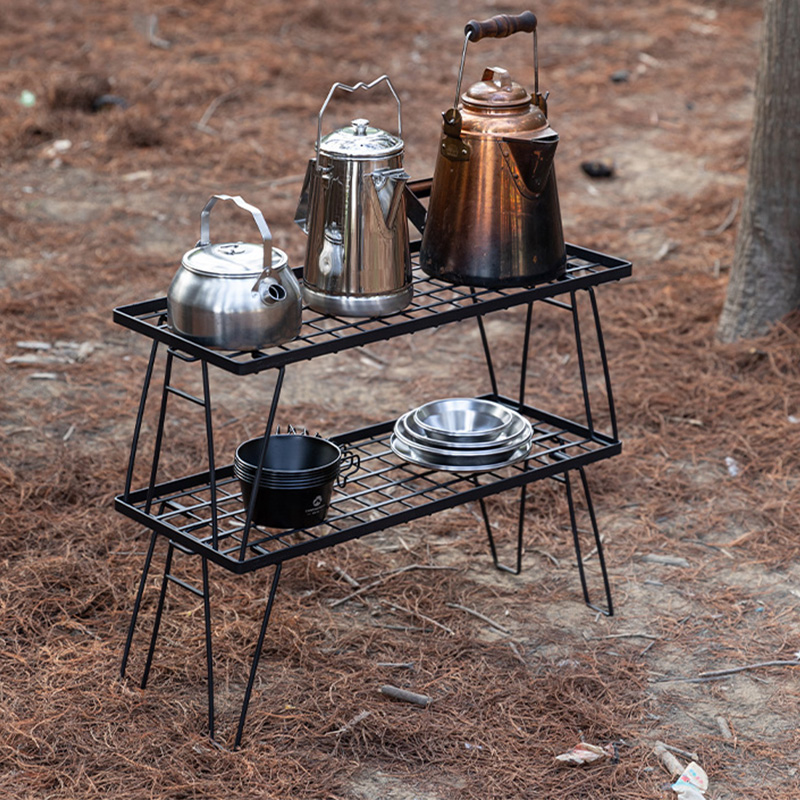 柯曼户外桌子露营置物架
